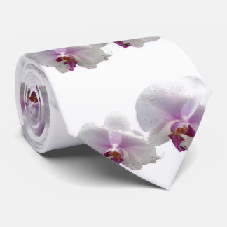 Cravate Necktie hommes d'Orchidées