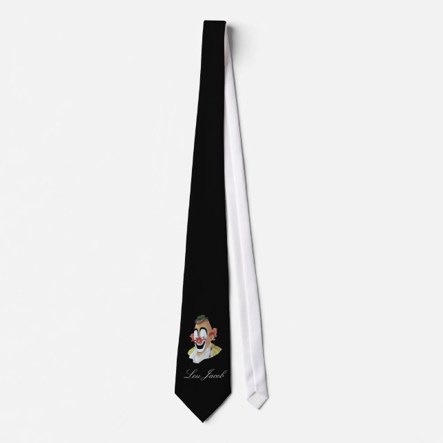 Cravate Necktie Lou Jacob Clown (Devant)