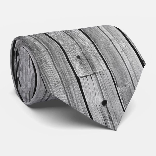 Cravate Necktie - Patiné Barne Bois (Roulé)