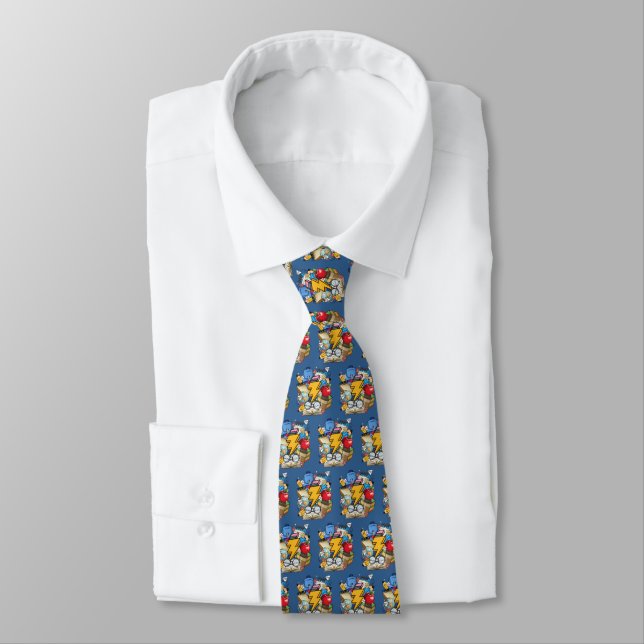 Cravate Necktie scolaire (Attaché)