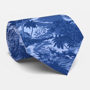 Cravate Neckties hawaïennes tropicales de Napili Bay