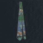 Cravate Nénuphars de Claude Monet, Fleurs Vintages<br><div class="desc">Nénuphar (1916) par Claude Monet. Water Lilies est un impressionisme vintage de peinture florale d'art. Jardin fleuri de la saison de printemps de Monet à Giverny, France. Ce paysage est l'une des nombreuses variations de peintures de nénuphars que Monet peint par son étang. À propos de l'artiste : Claude Monet...</div>
