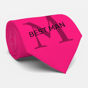 Cravate Neon Pink Neck Tie