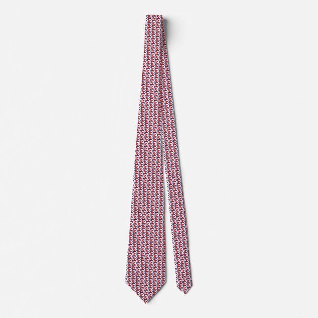 Cravate Nepal Flag Honeycomb Tie (Devant)