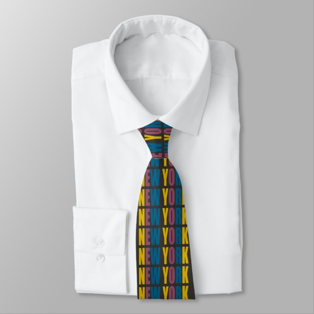 Cravate New York Necktie (Attaché)
