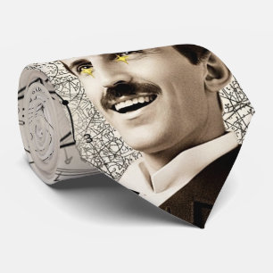 Cravate Nikola Tesla - 369 Clé pour l'Univers