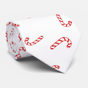 Cravate Noël Canne à Sucre