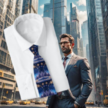 Noël magique - flocons de neige dorés sur bleu