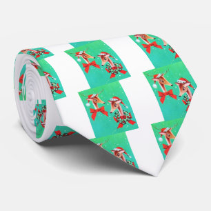 Cravate Noël vintage doux superbe de renne
