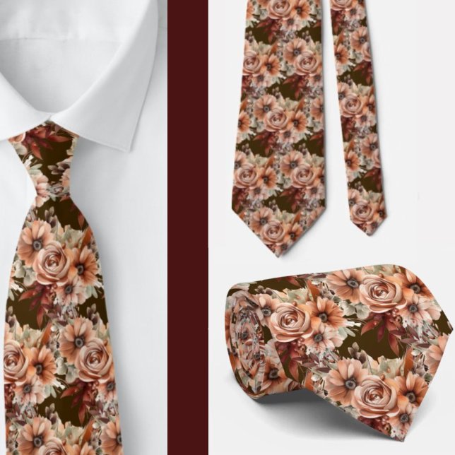 Cravate Nœud papillon de gentleman | Nœud papillon floral  (Créateur téléchargé)