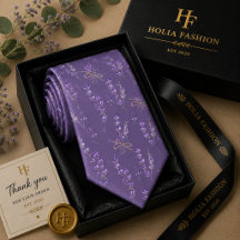 Nœud papillon lavande violet