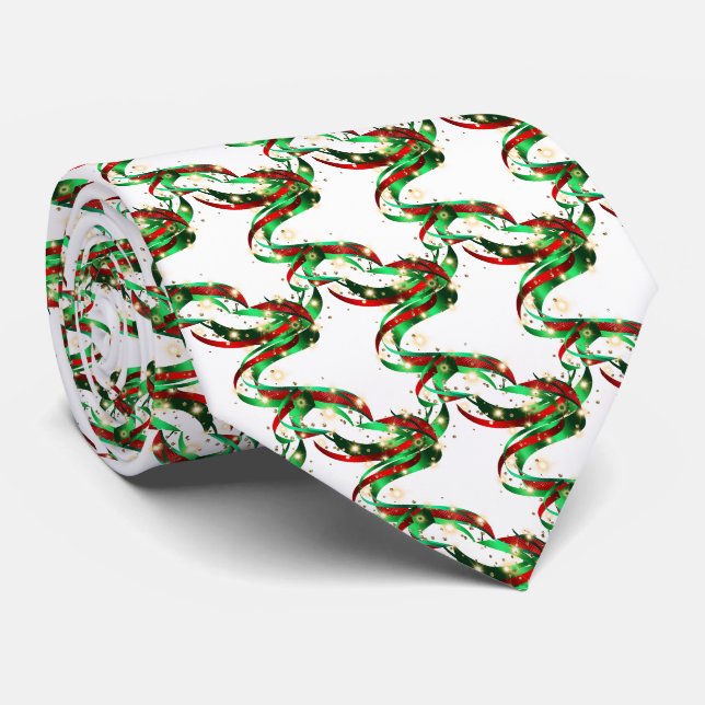 Cravate Noeud papillon ruban de fêtes pour hommes  (Roulé)