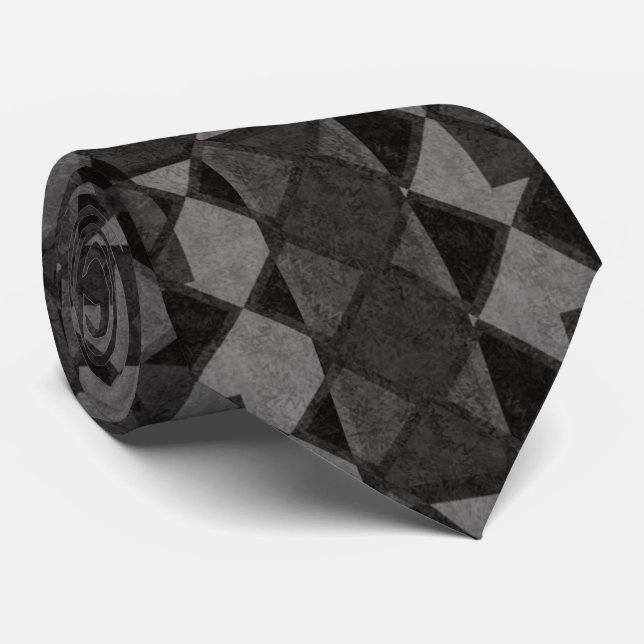 Cravate Noir (Roulé)