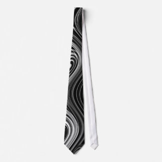 Cravate noir & blanc