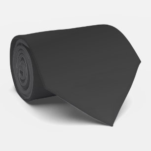 Cravate Noir mat éternel 