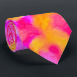 Cravate Noir rose et orange<br><div class="desc">Noir rose et orange</div>