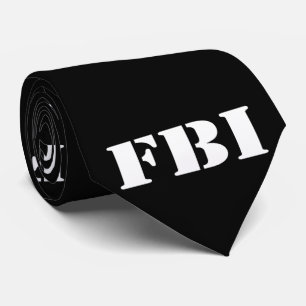 CRAVATE noire du FBI