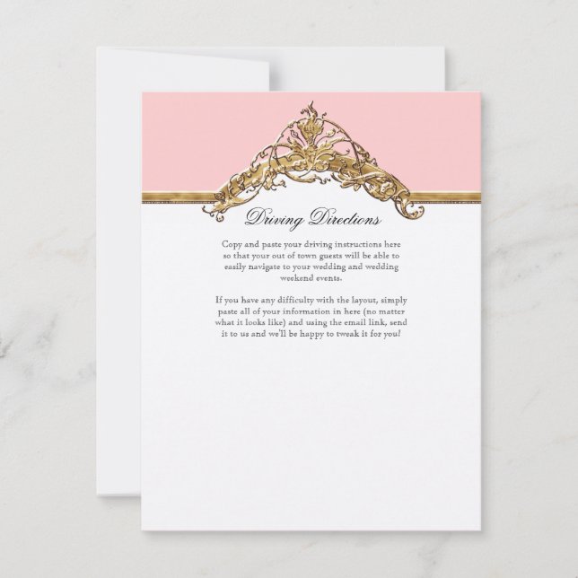 Cravate noire Elégance 2, Mariage d'or Invitations (Devant)
