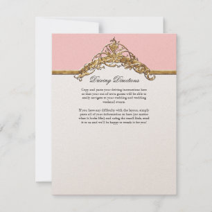 Cravate noire Elégance 2, Mariage d'or Invitations