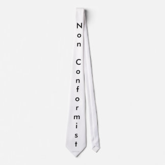 Cravate non conformiste