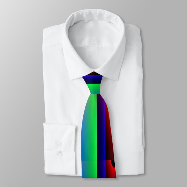 Cravate Obscurité abstraite (Attaché)