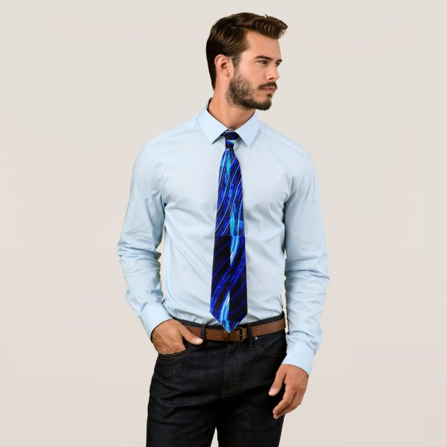 Cravate Obsidien Tyle (En situation)