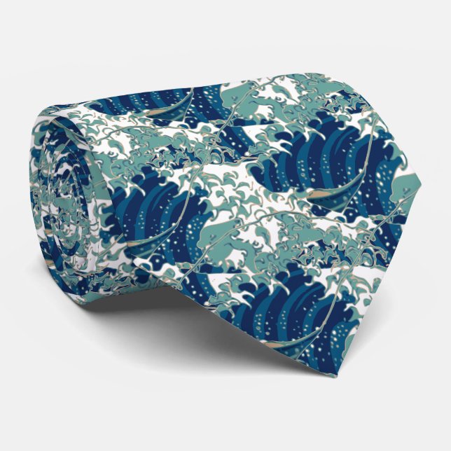 Cravate Ocean Crest (Roulé)