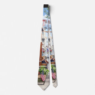 Cravate Ocean Grove NJ – Parapluie Orange