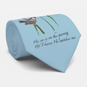 Cravate Oeil sur le moineau