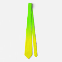 Ombré couleur vert néon et jaune néon