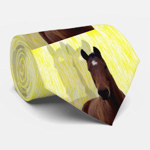 Cravate Ombres Cheval De Châtaignes,
