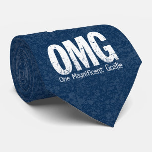 Cravate OMG : Un gardien de but magnifique (hockey)