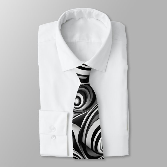 Cravate Optical Illusion Neck Tie (Attaché)