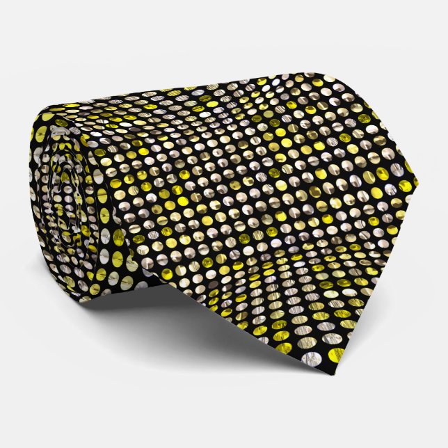 Cravate Options 3D Art Abstrait 9A-9B (Roulé)
