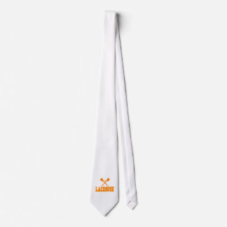Cravate Orange de lacrosse