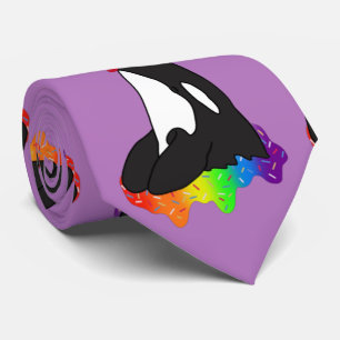 Cravate Orca Killer Whale