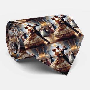 Cravate Orchestre de musique de danse pour couples de dans