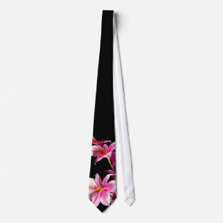 Cravate Orchidée rose