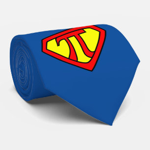 Cravate Original Pi HERO SYMBOL pour la Fête des pères des