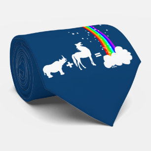 Cravate Origine de licorne