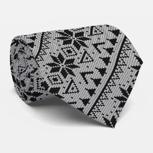 Cravate ornement de Noël nordique hiver scandinave nork