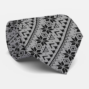 Cravate ornement de Noël nordique hiver scandinave nork