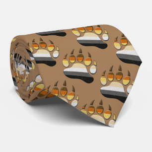 Cravate Ours - Symbole de griffe de l'oursine