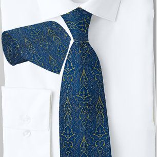 Cravate Owen Jones Victorian Turquoise or