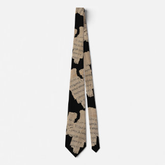 Cravate P52 Fragment de papyrus Tie–Premier Nouveau Testam