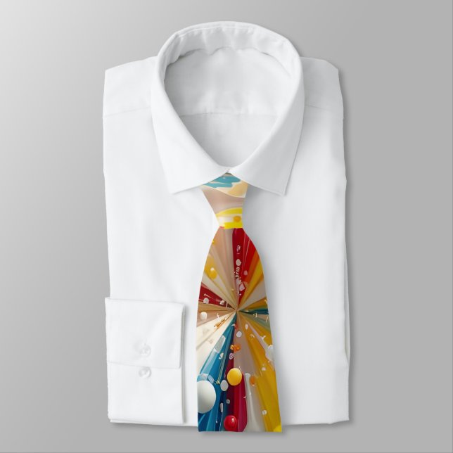 Cravate Paint Explosion necktie (Attaché)
