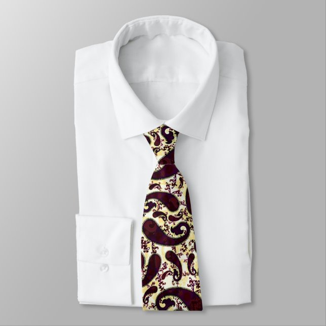 Cravate Paisley (Attaché)