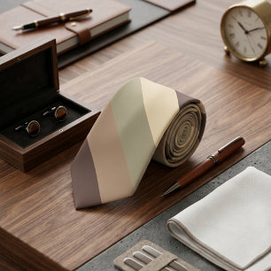 Cravate Palette de couleurs vintage 