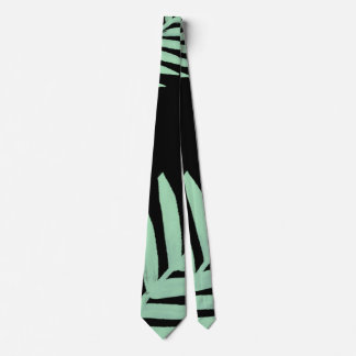 Cravate Palmier Vert Menthe