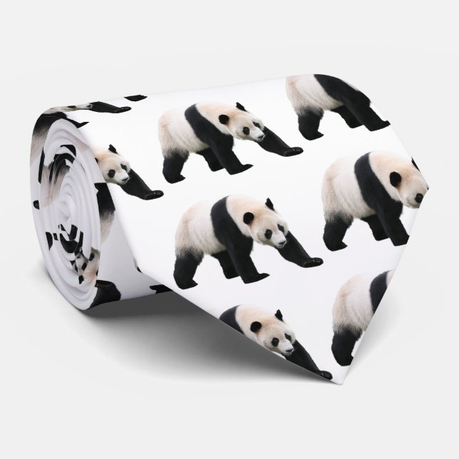 Cravate Panda géant (Roulé)